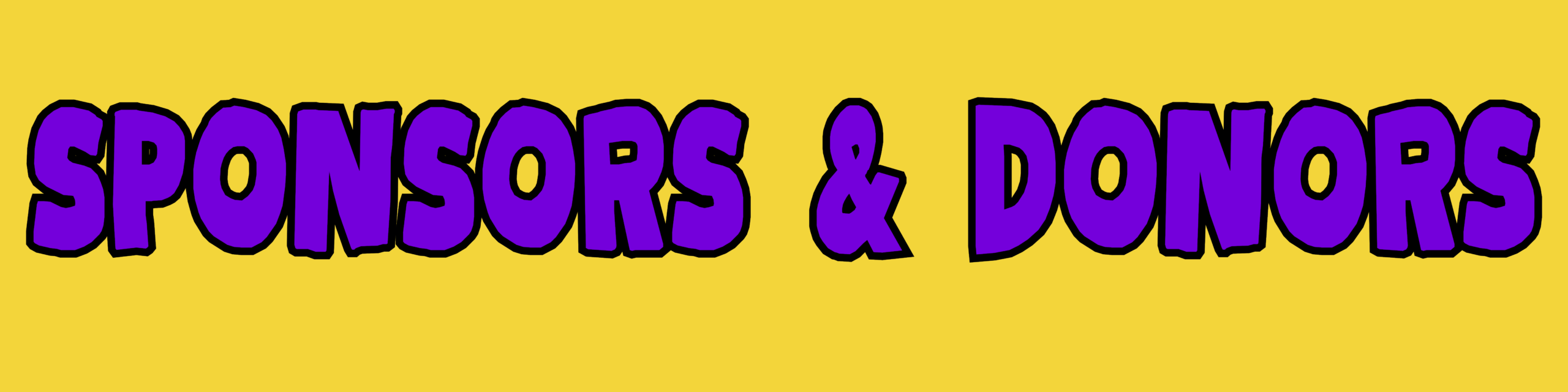 Sponsors & Donors